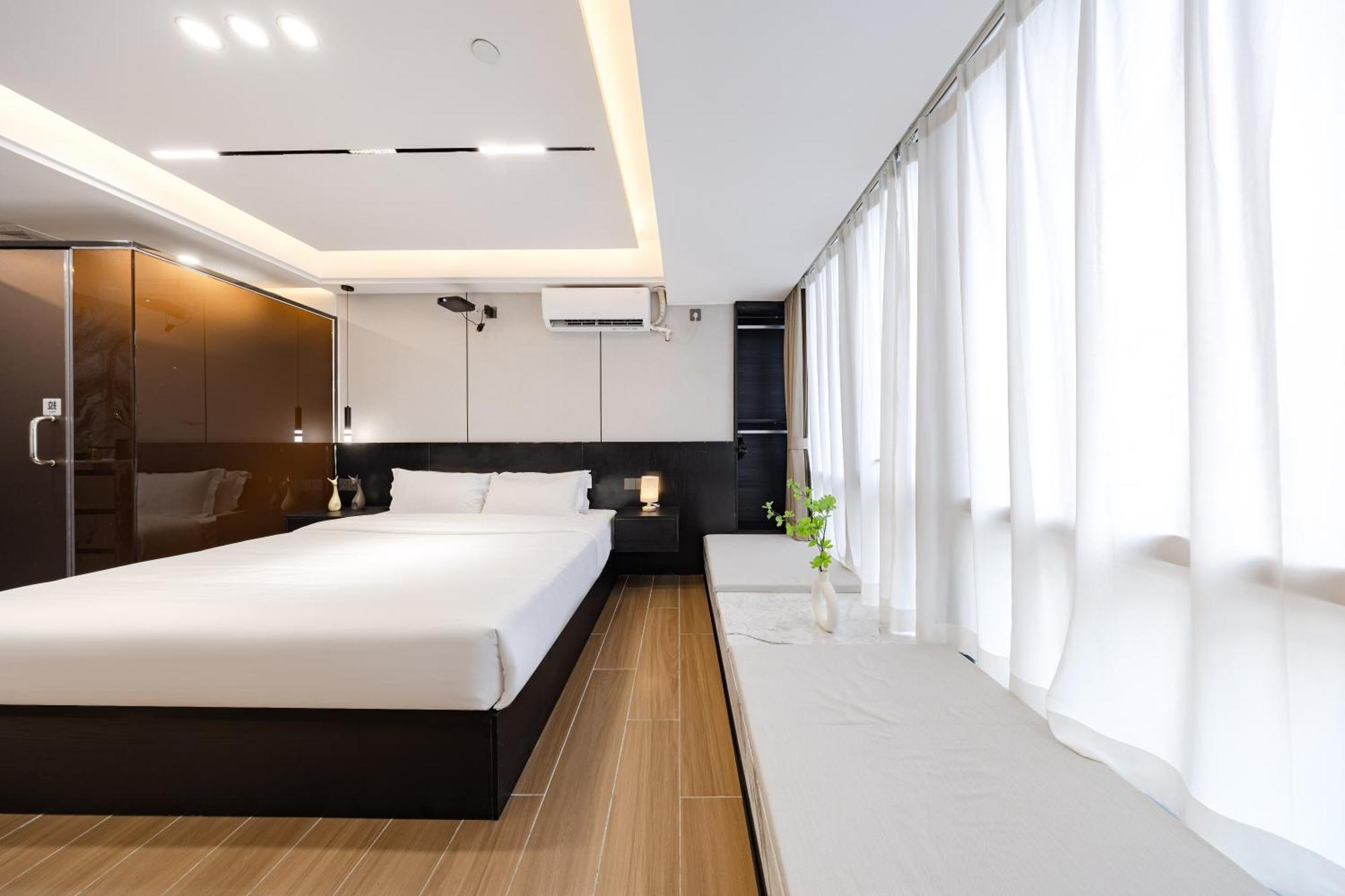 Yu Manju High-Floor Huge-Screen Audiovisual Hotel-Guangzhou Tower Zhujiang New Town Sports West Road Branch Exterior foto